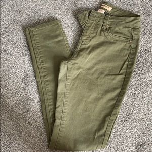 Blue Spice olive jeggings